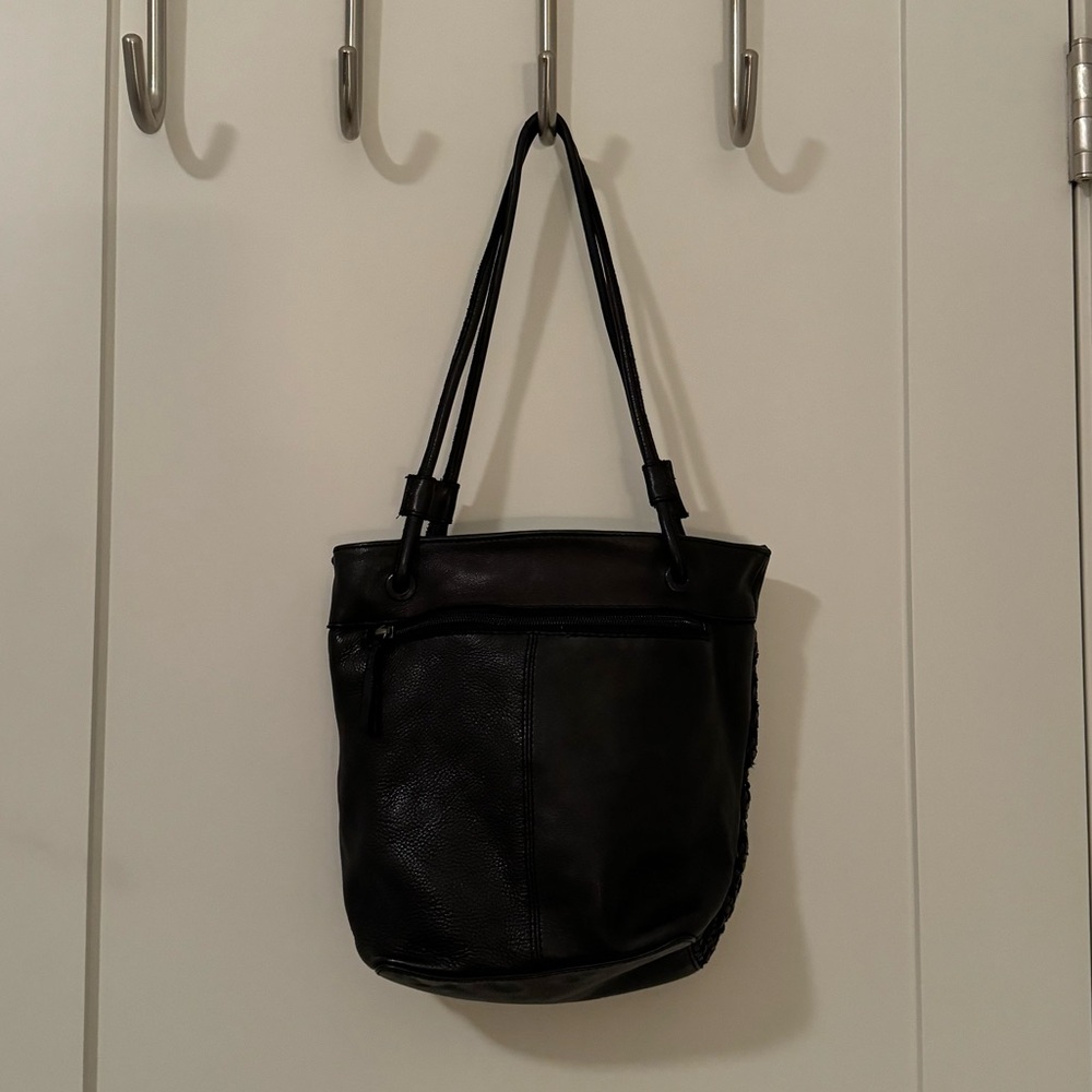 Latico Tan, Gray, and Black Shoulder Bags - Picture 4 of 4